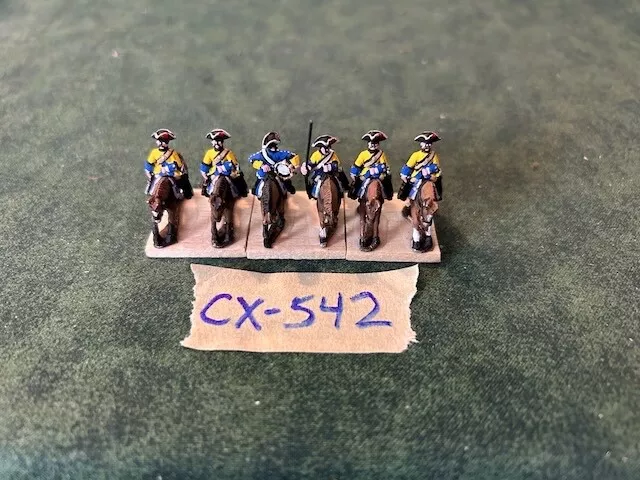 15mm Well Painted Seven Years War Cavalry Lot CX-542