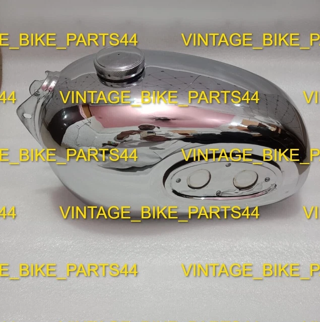 Réservoir à Essence Chrome Pour Kreidler Florett K54 1966 — Marque AEspares — Neuf Inde