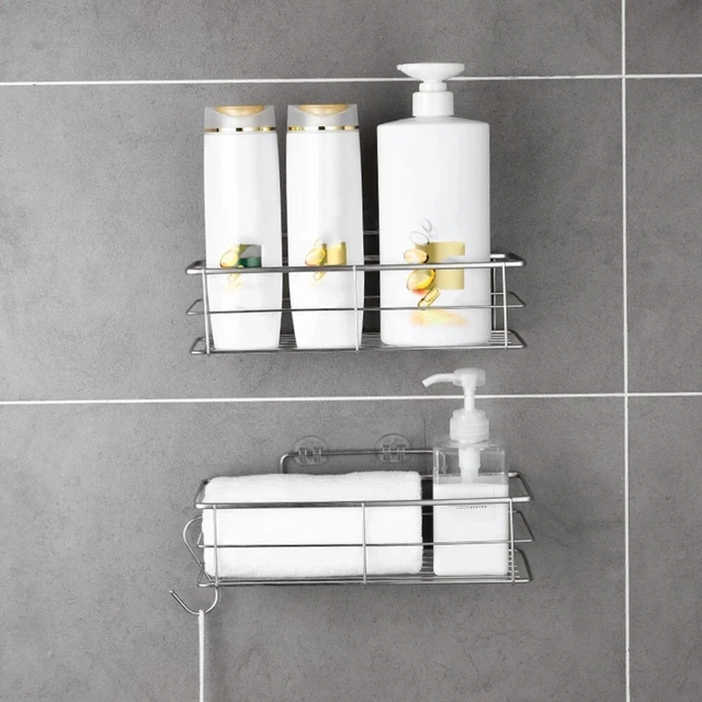 Soporte Estante Estante Baño Soporte Duradero 5 ~ 10 kg Estante de Almacenamiento de Acero Inoxidable