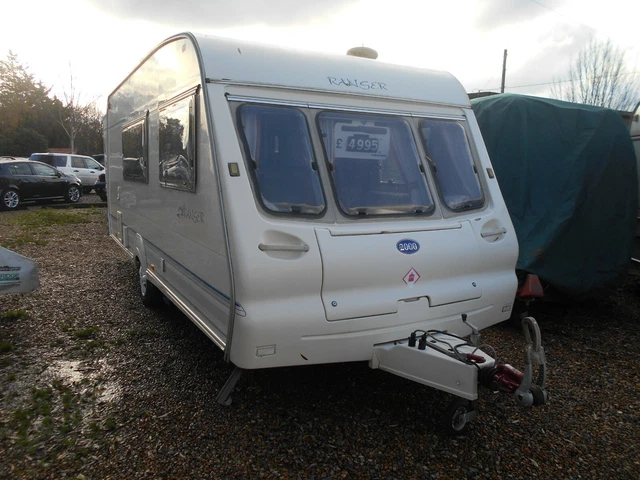 2000 BAILEY RANGER 510/4 Four Berth Caravan With Motor Mover And Awning ...