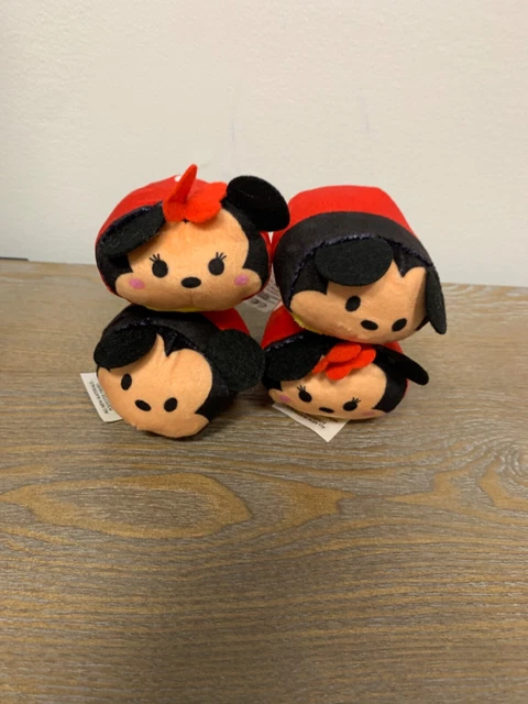 Disney Tsum Tsum Collectible Plush Series 1 2022 Minnie Mouse Mickey Mouse