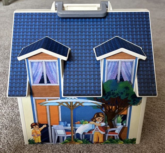 PLAYMOBIL DOLLHOUSE 2005 Folding Take Along Play House With
