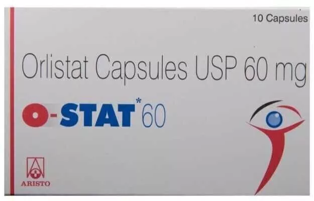 PACK OF 30 CAPSULE O-STAT ObiNil HS Orlistat Weight Loss 60 mg Fat Burn FS US