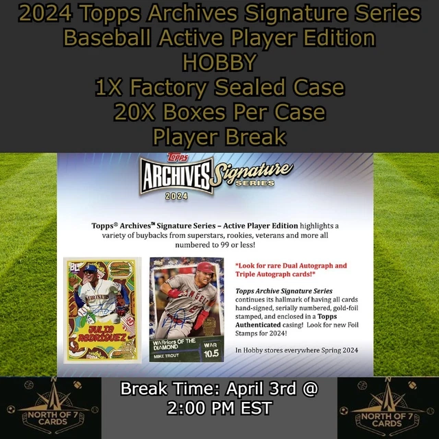 SHOHEI OHTANI 2025 Topps Archives Signature Active 1X Case Player BREAK