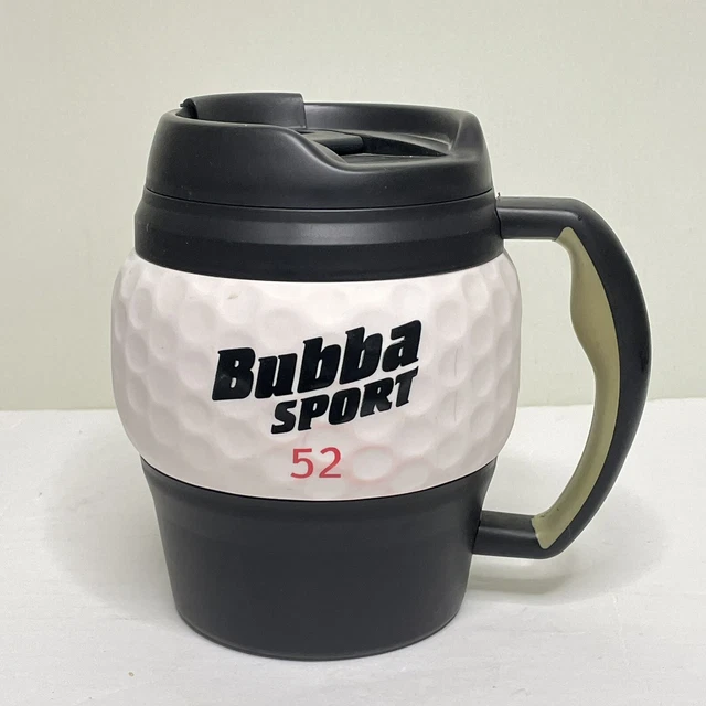 Bubba Keg 52oz Travel Mug, Golf Ball, CLEAN Black White