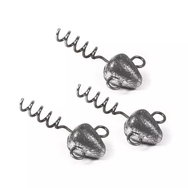 DLT Screw Head Schraubkopf Jighead Rundkopf Jigkopf für Gummifische 7-21g