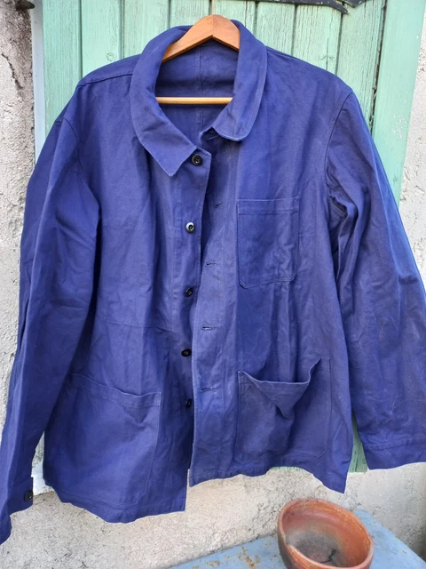 Veste Légère Type Militaire En Jean Bleu Homme Taille XL - Neuve Avec étiquette