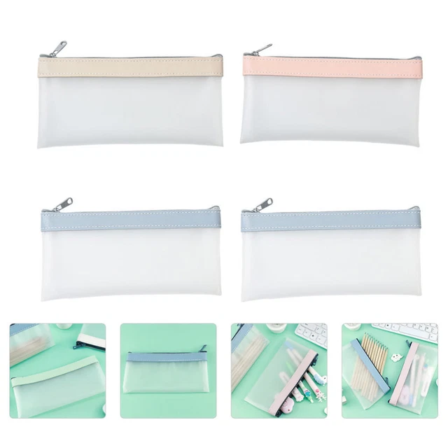 4 stücke Bleistift Taschen Große Kapazität Bleistift Taschen Tragbare Schreibwar