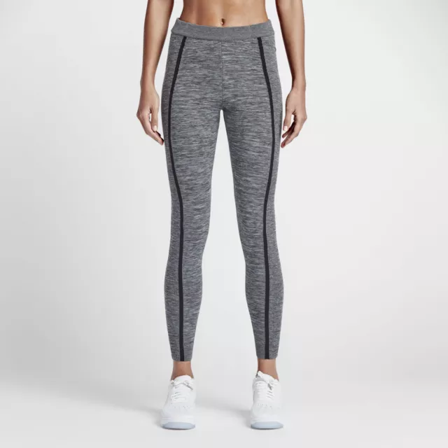 Nike Sportswear Tech Knit Women's Leggings 809545 065 Grey Size M NWT