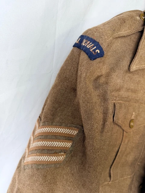 British Pattern ORIGINAL WW2 BRITISH Army 1940 Pattern Battledress - Royal Signals ...