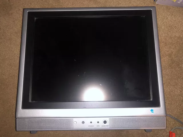 Sharp Aquos Liquid Crystal TV / LC-13S1U-S / LCD COLOR TV / Classic TV Remote