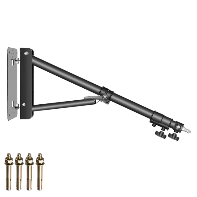 Neewer Wall Mounting Triangle Boom Arm for Ring Light, Monolight, Softbox