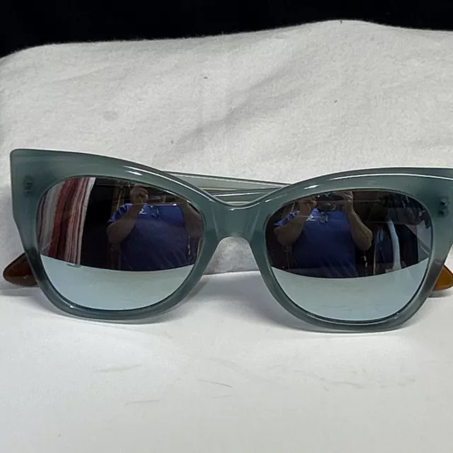 TOMS 10009691 Unisex Dark Teal Autry Sunglasses Size 54.18-147