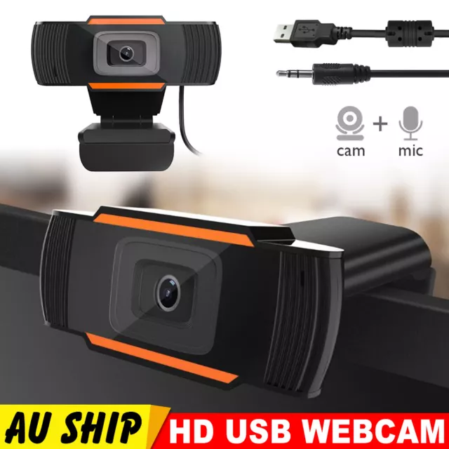 720P HD USB Webcam For PC With Microphone Desktop Laptop Web Camera Auto Focus