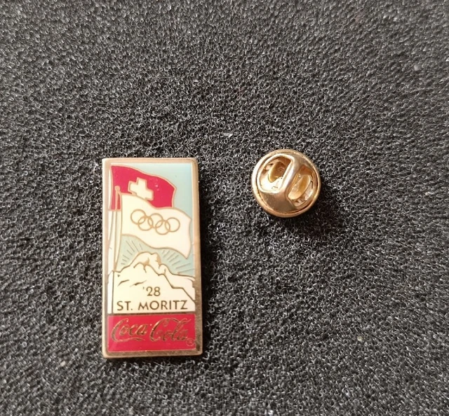 Pin's JO Grenoble 1968 - Coca-Cola - Xeme Jeux Olympiques D'Hiver - Collection Vintage