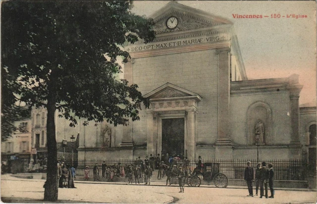 CPA VINCENNES - 150 - l'eglise (146825)