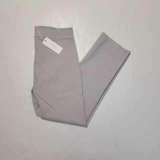 NEW $170 Avenue Montaigne Bridgitte Pants Women's Size 2 SMALL Gray Made In USA
