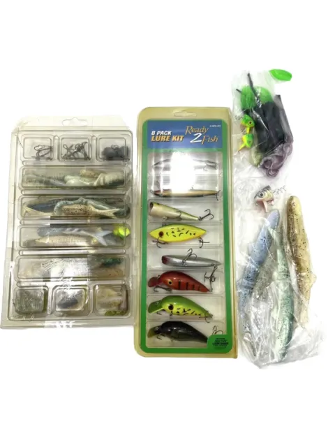 EAGLE CLAW READY To Fish Fly Combo 8' 0 With Accessories MSFLY8B $59.95 -  PicClick