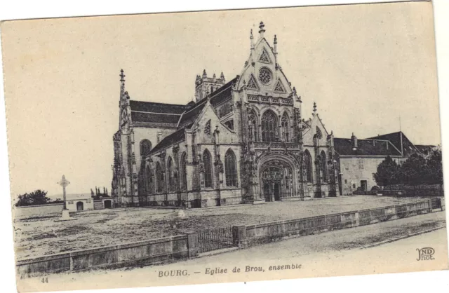 01 - CPA - Bourg - Eglise De Brou (H6330)
