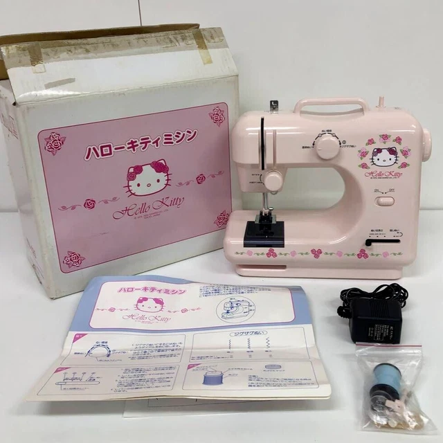 Shinko Hello Kitty Sewing Machine YN-425 H25×W28.5×D11.5cm 1.5Kg from Japan F/S
