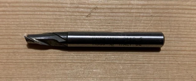 Fresa Cilindrica Per Cave A 2 Taglienti HSSE PM Ø5mm - Dormer C1105.0