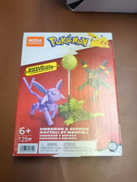 BNIB Onix Super Battle Mega Construx Pokemon Meowth Ekans Staryu Pikachu  Porygon