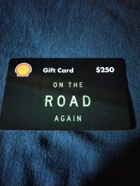 $66.57 Shell Gas Physical Gift Card Mail Only!