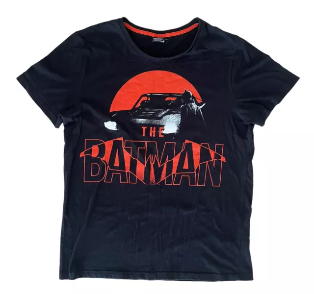 The Batman DC Superhero Graphic T Shirt Size Men’s Large Wayne Gotham Movie