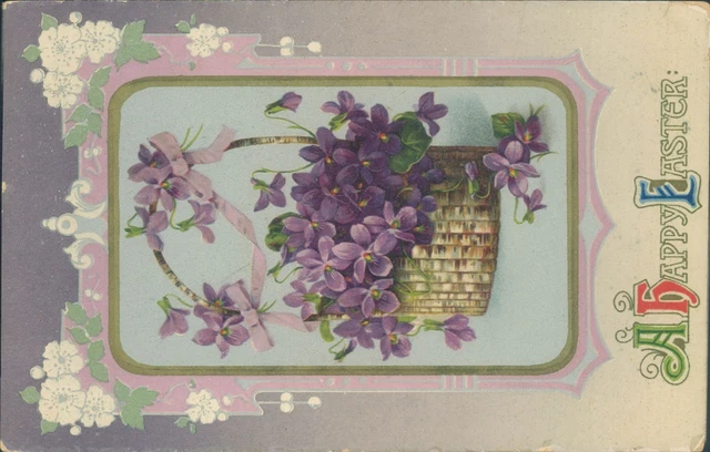 Easter joyous floral basket  wildt and kray