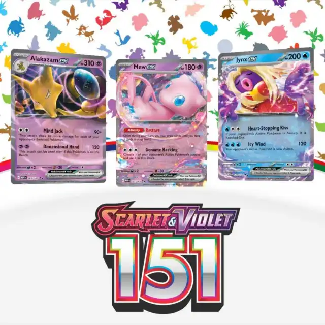 Pokemon Scarlet and Violet 151 - Single Cards - Holo and Reverse