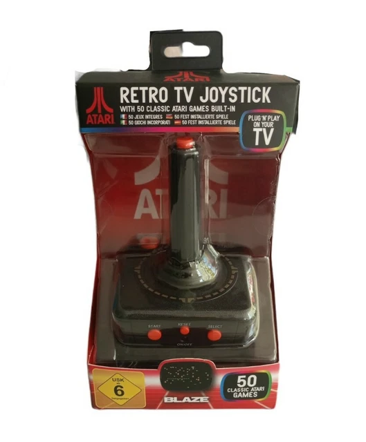 ATARI CONSOLE RETRO Plug And Play TV Joystick And 50 Games Built In 44