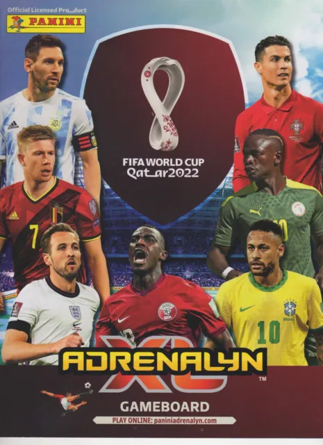 Panini Adrenalyn XL FIFA World Cup Qatar 2022 Team Core player cards #199 - 495