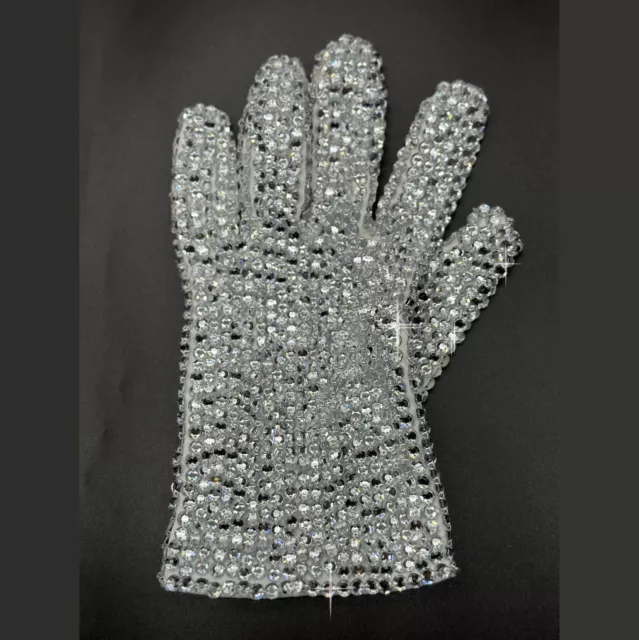 Rare MJ Michael Jackson Handmade Glove for Collection Impersonator