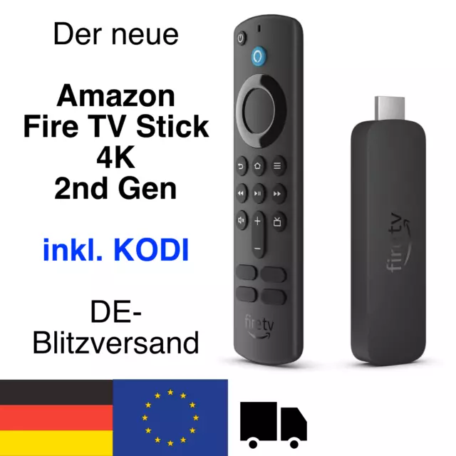 Amazon Fire TV Stick 4K | inkl. Mediacenter | NEU&OVP | ✅ Händler ✅