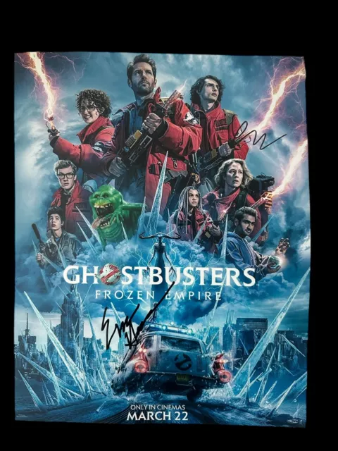 GHOSTBUSTERS Multi Signed 11x14 Photo OnlineCOA AFTAL