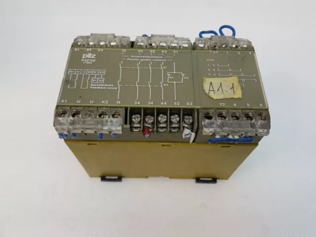 PILZ 474965 PZE5V 0,5-3s 24VDC 4S 1Ö