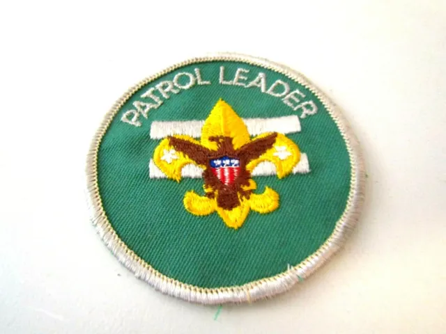 Boy Cub Scout Vintage Youth Patrol Leader Patch Lot Z