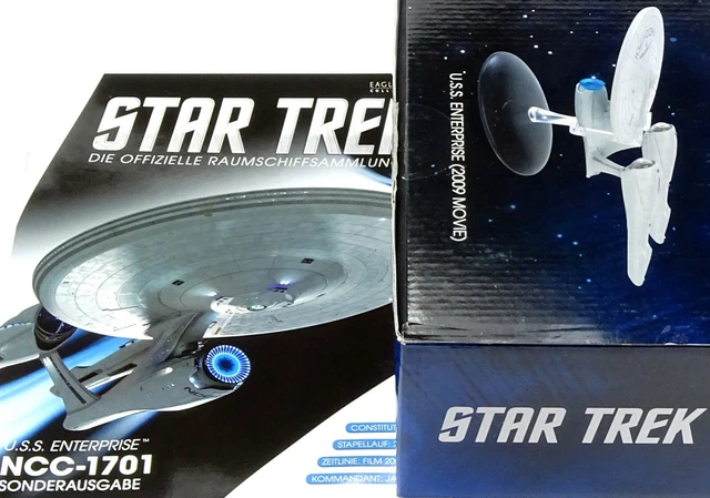 Modello U.S.S. Enterprise NCC-1701 – Star Trek Official Collection Edizione #50 Con Rivista Tedesca - 2