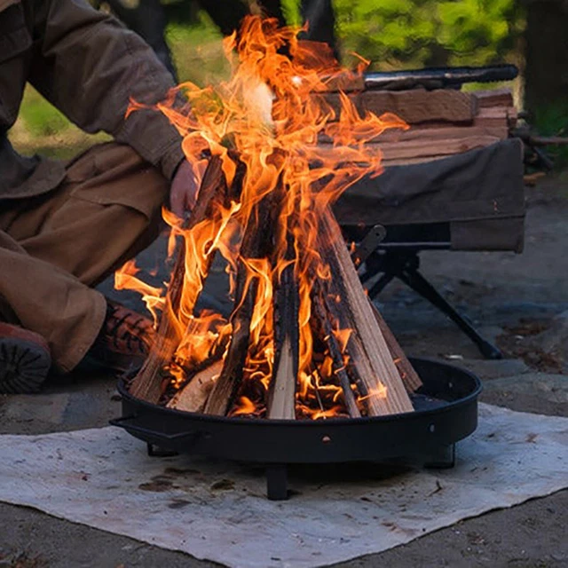 Souffleur De Feu Télescopique En Acier Inoxydable – 6 Sections, Extensible Jusqu'à 63,5 Cm, Pour Camping Et Cheminée