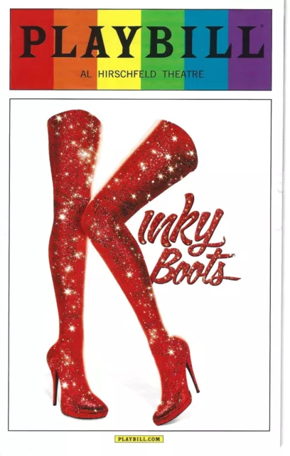 Kinky Boots Theatre Programme - June 2014 Special Pride Edition - New York