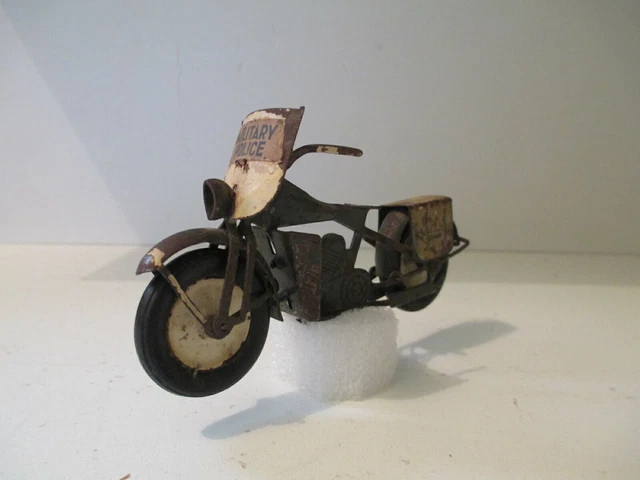 Maquette Moto Harley-Davidson En étain 33 Cm - échelle 1:18, Neuve, Détaillée