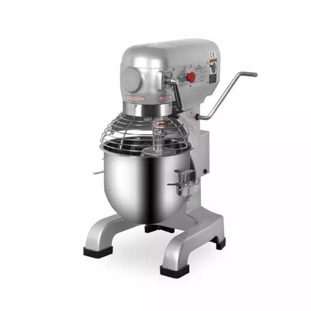 Commercial Planetary Dough Mixer 30 Litre Kneader Cake Bakery Equipment w/ Tools