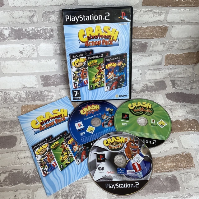 Crash Bandicoot L'Ira De Cortex PS2 PlayStation 2 PAL ORIGINAL COMPLET