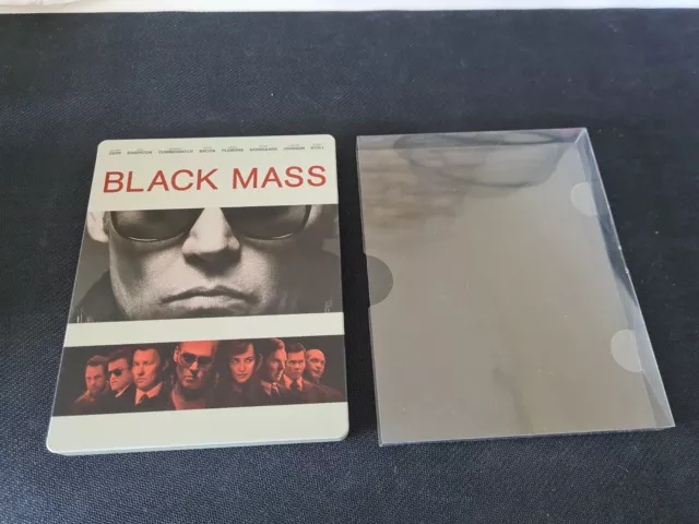Black Mass Blu Ray Steelbook + Protection