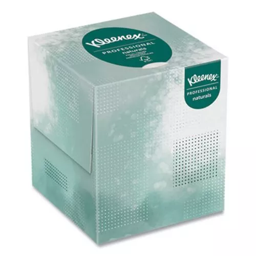 Kleenex® Naturals Facial Tissue, 2-Ply, White, 95 Sheet Box (KCC21272BX)