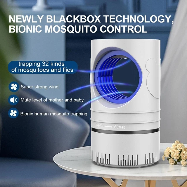 Electric USB Insect Mosquito Killer Bug Zapper Fly Lamp Pest LED Catcher L0V3