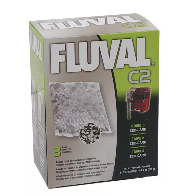 Fluval Zeo-Carb pour C2-Filter, Neuf