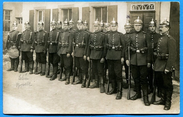 CPA Photo : Soldats allemands du 11. Sächs. IR 139 / Guerre 14-18