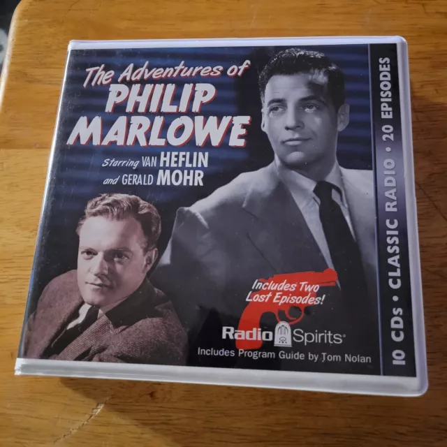 The Adventures of Philip Marlowe Old Time Radio Spirits 10 Cds 20 Episodes
