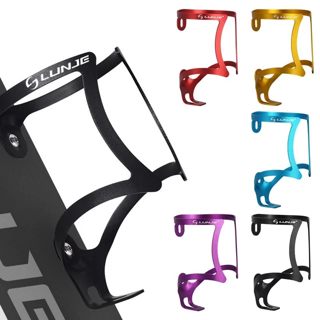 Porte-bouteille Vélo Rose - Cage En ABS Monobloc, Léger, Résistant Aux Chocs - Pour VTT, Route, Gravel - Fixation Universelle